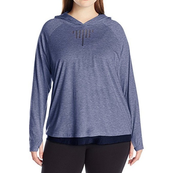 Nanette Lepore Play Hooded Top Active Hoodie 1X - Picture 2 of 4